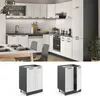 Küchenunterschrank Vicco R-Line Weiß Landhaus 60 cm ohne Produktbild-Vorschau 3