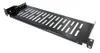 INTELLINET Tablette 1U 483x150mm jusqu'à 25kg façade noire Voir les images du produit 4