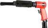 A red and black pneumatic needle scaler tool is shown against a white background. Produktbild-Vorschau