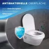 BENKSTEIN Premium Toilettendeckel - antibakteriell D-Form Produktbild-Vorschau 4