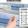 STAHLMANN® Wäscheständer Turm [30 m Trockenfläche] Produktbild-Vorschau 4