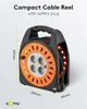 goobay Kabeltrommel orange/schwarz/grau 25 m Produktbild-Vorschau 4