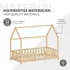 Łóżeczko dziecięce ML-Design 80 x 160 cm z zabezpieczeniem Podgląd zdjęcia produktu 6