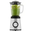 A Clatronic stand mixer filled with green smoothie and fruit pieces, shown on a white background. Produktbild-Vorschau