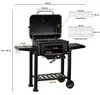 BBQ-Toro Holzkohle Grillwagen mit höhenverstellbarer Produktbild-Vorschau 6