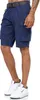 Tazzio Pantaloncini cargo da uomo A201 Navy  W30 Anteprima dell’immagine prodotto 4