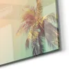 DEQORI Glasbild Echtglas 30x30 cm 'Tropische Pastelltöne' Produktbild-Vorschau 5