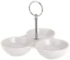Merkloos 795800050, Snackbord, Porselein, Wit, Roestvrij Productafbeelding-voorbeeld 7