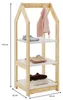 Kinder Regal SALLY Hausform, natur/weiß - Montessori  Produktbild-Vorschau 7