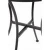 Bolero runder Bistrotisch in schlankem Design Stahl schwarz Produktbild-Vorschau 4