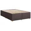 Boxspringbett mit Matratze Dunkelbraun 160x200 cm Stoff Produktbild-Vorschau 10