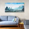 Coloray Glasbild 140x70  Wandbild Glasbilder Foto Bild Gras Produktbild-Vorschau 4