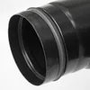 Pelletbogen 90° Ø80 mm mit Tür schwarz matt Produktbild-Vorschau 8