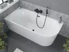 Mexen Mia freistehende Badewanne links 160 x 75 cm, weiß, Produktbild-Vorschau 3