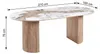 Minamata eetkamertafel 100x210cm, keramisch tafelblad wit, Productafbeelding-voorbeeld 6