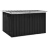 vidaXL Coffre de jardin Anthracite 149 x 99 x 93 cm - Voir les images du produit 4
