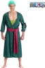 One Piece Kostüm Pirat Lorenor Zoro für Herren Gr. S-L Anime Manga Fasching Karneval Mottoparty Filmheld Familienkostüm Paar- und Gruppenkostüm Cosplay Anteprima dell’immagine prodotto
