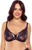 Vivisence Dame Soft BH  Spitze Netz Träger Schalen Schleife Produktbild-Vorschau 4