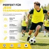 6x Leibchen Training gelb – Trainingsleibchen für Produktbild-Vorschau 7