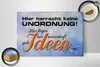 Holzschild Spruch 30x20cm hier herrscht keine Unordnung Produktbild-Vorschau 2