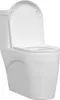 A white toilet with the lid open, shown from a side angle against a white background. Podgląd zdjęcia produktu