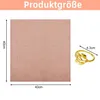 Stoffserviette 20 Stück Serviettenringe, 3,6cm Durchmesser Produktbild-Vorschau 2