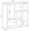 VidaXL 802951, Drewno, Drewno, 40 kg, 451 mm, 160 mm, 451 Podgląd zdjęcia produktu 6