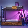 Letto a castello Flieks 90x200 cm con scrivania e funzione Anteprima dell’immagine prodotto 2