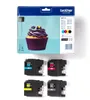 Brother LC123 Value Pack - 4er-Pack - Hohe Ergiebigkeit Anteprima dell’immagine prodotto 10