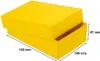 Geschenkbox Karton 140x100x47 Gelb S A6 Produktbild-Vorschau 1