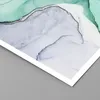 Poster - Poster ohne Rahmen - Abstraktion Marmor Türkis - Produktbild-Vorschau 2