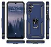 Multiple views of a blue phone case with a ring holder. Produktbild-Vorschau