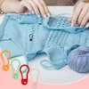 75 pcs marqueurs de tricot en plastique, set de marqueurs Voir les images du produit 7