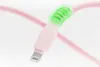 QUALO Nylon USB-C auf Lightning Kabel – 1,5 m, 2,4 A, Rosa Produktbild-Vorschau 4