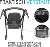 Leichter Indoor Rollator IR10+ Rot - Wohnungsrollator Produktbild-Vorschau 7