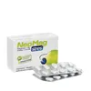 A box of NeoMag Stress supplements with two blister packs of tablets in front of it, on a white background. Produktbild-Vorschau