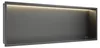 BALNEO nástenná nika WALL-BOX ONE 30 × 90 × 10 cm gunmetal Náhľad obrázku produktu 4