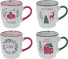 Set de gobelets de Noël, 4 x 200 ml Voir les images du produit 2
