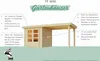 Karibu Gartenhaus Gerätehaus Stockach 5 naturbelassen Produktbild-Vorschau 4