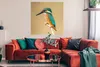 MuchoWow® Poster Eisvogel - Tiere - Vogel 100x100 cm - Produktbild-Vorschau 2