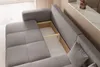 Idohome-Moderne Ecksofa mit Schlaffunktion und L-förmigen Produktbild-Vorschau 3