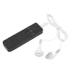 A black MP3 player with white earbuds is shown on a white background. Voir les images du produit