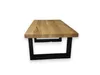 Couchtisch mit Stahlbeinen U-Beine 50x80cm, Beistelltisch, Produktbild-Vorschau 2