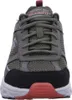 Front view of a green and gray athletic shoe. Produktbild-Vorschau