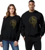 Viking Wolf Nordic Fenrir Runes Wolf Head Celtic Gold Uni Náhled obrázku produktu 2