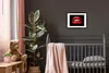 MuchoWow® MuchoWow® Gerahmtes Poster Lippen - Geld - Rot Produktbild-Vorschau 5