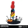 A collectible figure of Sally from The Nightmare Before Christmas, standing on a base with pumpkins and a cat. Podgląd zdjęcia produktu