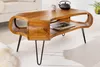 Table basse 100 cm en bois, design moderne pour le salon - Voir les images du produit 2