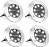 Tianpeng 4 x LED Solarlampe Bodeneinbaustrahler Solar Produktbild-Vorschau 1
