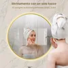 S'AFIELINA Specchio da bagno LED Rotondo 60cm, touch, Anteprima dell’immagine prodotto 4